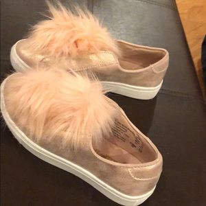 Light Pink Puff Sneakers